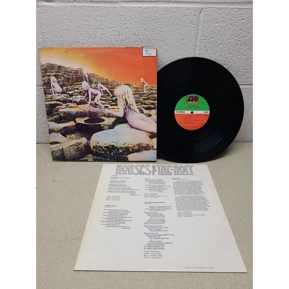 Led Zeppelin Houses of the Holy RL Sterling 1st Press SD 7255 - Picture 4 of 4